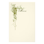 Grape Motifs Customized Stationery