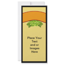 Grape Rack Card