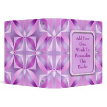 Grape Soda Fantasy 3 Ring Binders