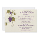 Grape Vine Bridal Shower invitations