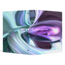 Grapes and Cream Abstract Binder