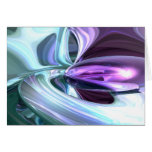 Grapes and Cream Abstract Card