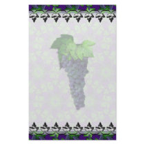 Grapes and Leaves Lg Any Color Stationary stationery by j053ph Grapes and Leaves Lg Any Color Stationary stationery