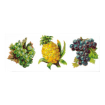 Grapes and Pineapple VIntage Fruit Poster posters by vintagegiftmall Grapes and Pineapple VIntage Fruit Poster posters