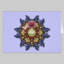 Grapes and wine cards by ArtmakersWorlds Grapes and wine cards