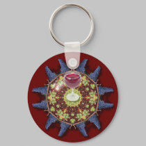 Grapes and wine keychains by ArtmakersWorlds Grapes and wine keychains