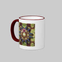 Grapes and wine mugs by ArtmakersWorlds Grapes and wine mugs