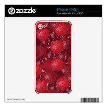 grapes decal for the iPhone 4