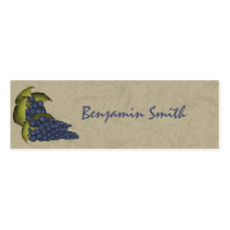 Grapes Enclosure Card business cards