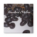 grapes, Grandma's Kitchen magnets