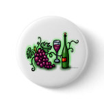 Grapes n Wine Pin