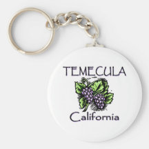 Grapes of Temecula Key Chain