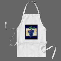 "Grapes Of Wrath" apron by Zoltan Buday