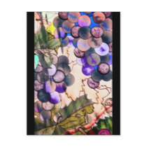 Grapes postcards