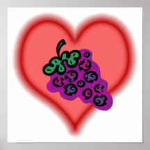 grapes print