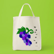 Grapes Recycle Grocery Bag bags