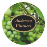 Grapes Wine Labels Stickers