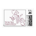 Grapevine Invitation Stamp by DioSelina Grapevine Invitation Stamp
