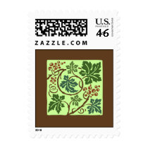 Grapevine Motif postage by litabug Grapevine Motif postage