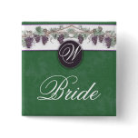 Grapevine / Wine lovers custom button