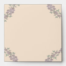 Grapevine Wreath Wedding Envelopes