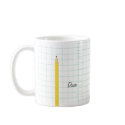 Graph Paper Design mugs by candystore Graph Paper Design mugs