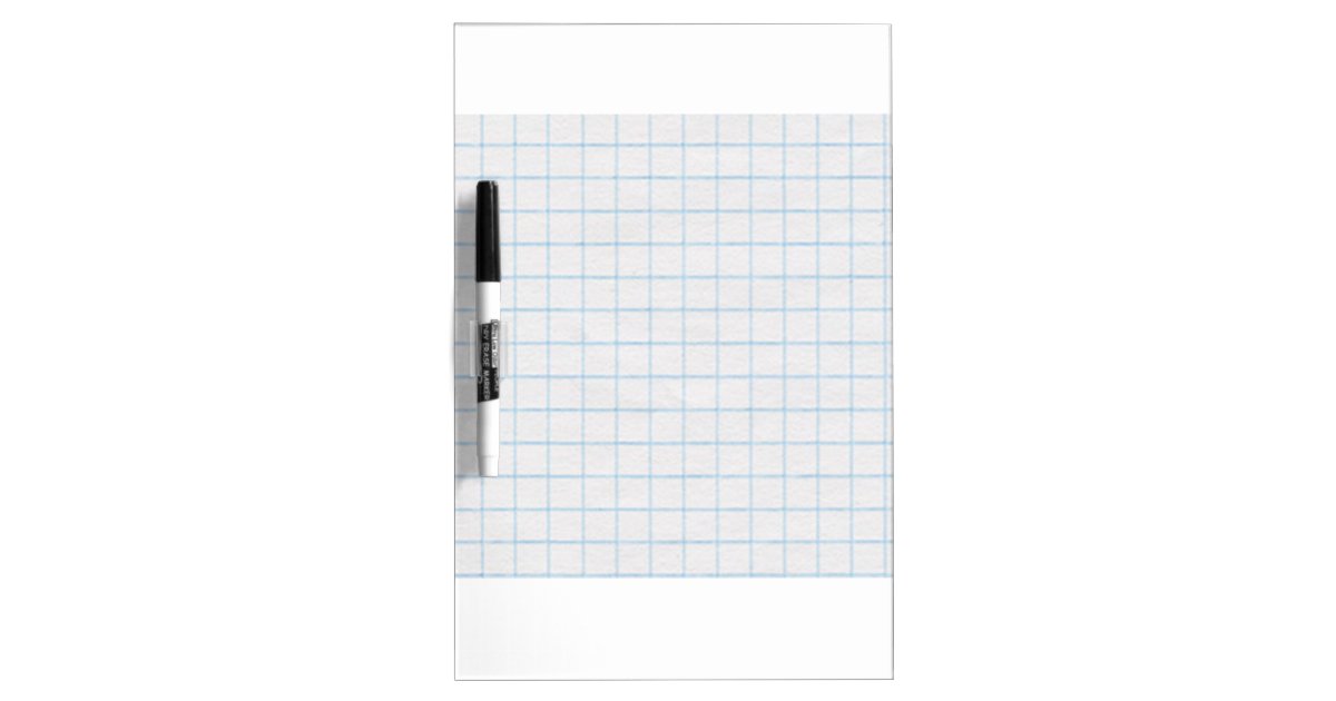 graph paper dry erase board zazzle dry erase graph paper