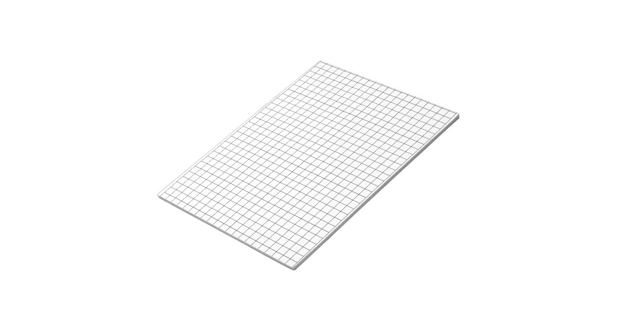 graph paper notepad zazzle graph paper notepads