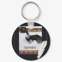 Graphic1Eagle Medicine new keychains by klocke Graphic1Eagle Medicine new keychains