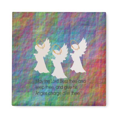 Graphic1prayer Fridge Magnet by klocke