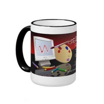 Graphic Art Collage Mugs by Lidusik