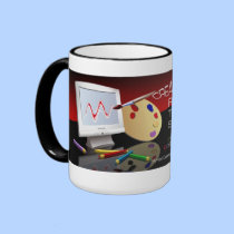Graphic Art Collage mugs