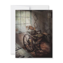 Graphic Artist - The humble printing press Invitation