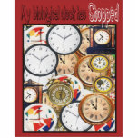 Graphic biological clock acrylic cut outs