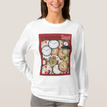 Graphic biological clock t-shirts by klocke Graphic biological clock t-shirts