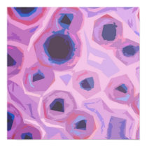 Graphic Circles - PURPLE posters