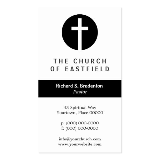 Graphic Cross Business Card