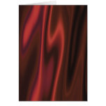 Graphic design of Smooth Red Satin Fabric Greeting Card