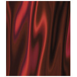 Graphic design of Smooth Red Satin Fabric T Shirts