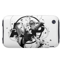 Graphic design - tough iPhone 3 cover