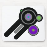 Graphic Design with Circles Art! Mousepads