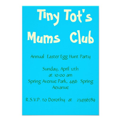 graphic Easter landscape Personalized Announcement