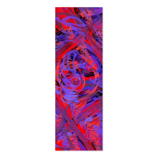 Graphic Explosion Bookmark Business Cards