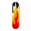 Graphic Flame Skateboard by windyone Graphic Flame Skateboard