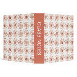 Graphic Flowers Binders