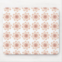 Graphic Flowers mousepads