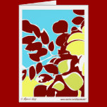 Graphic Leaves cards