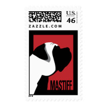 Graphic Mastiff Postage