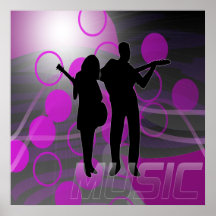 Graphic Music Poster