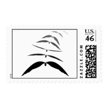 Graphic of Bat in flight Stamps